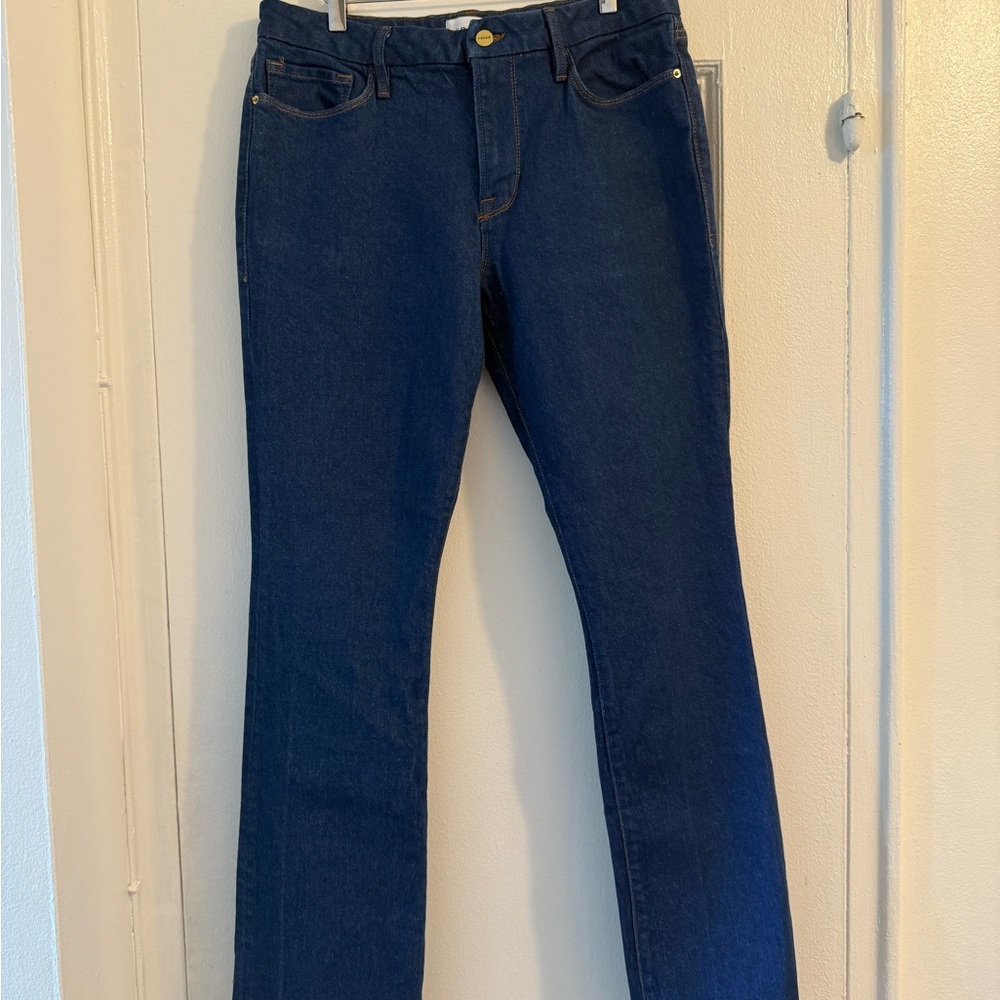 Frame “Le Mini Boot” Blue Jeans NEW